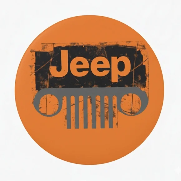 Jeep Black Car Coaster Set - Picture 4 of 4